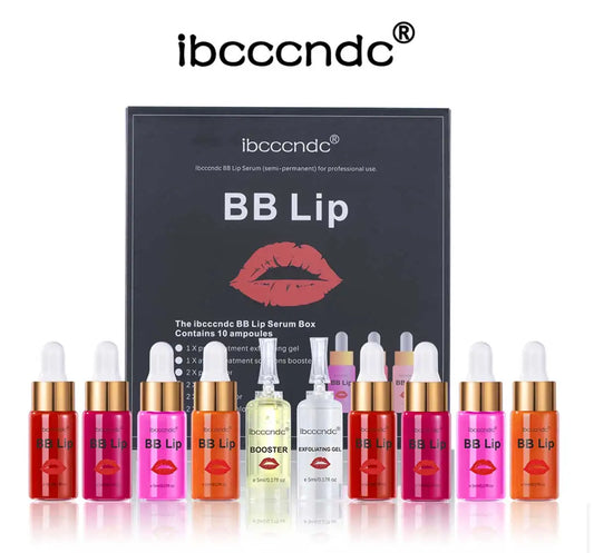Ibcccndc Korea Glow BB Lips Ampoule Serum Starter Set