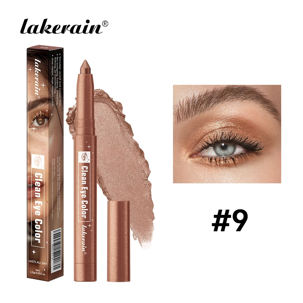 Lakerain Eyeshadow Pencil Long Lasting Smudge Resistant Liner
