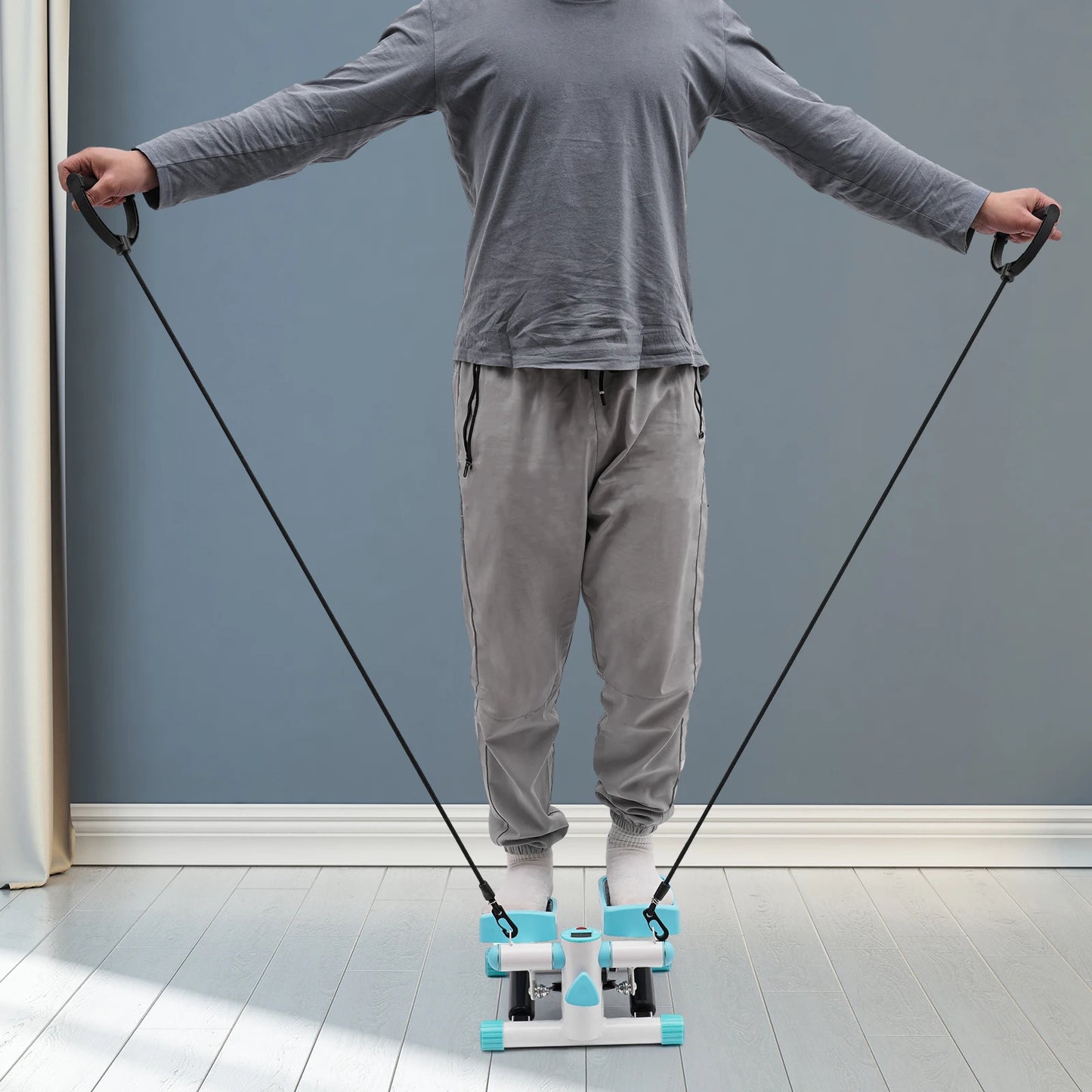 Portable Exercise Stepping Machine Fitness Stepper For Home And Gym