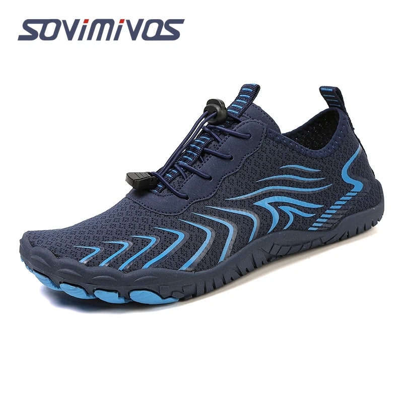 SOVIMIVOS Barefoot Trail Shoes Men Women Hiking Water Shoes