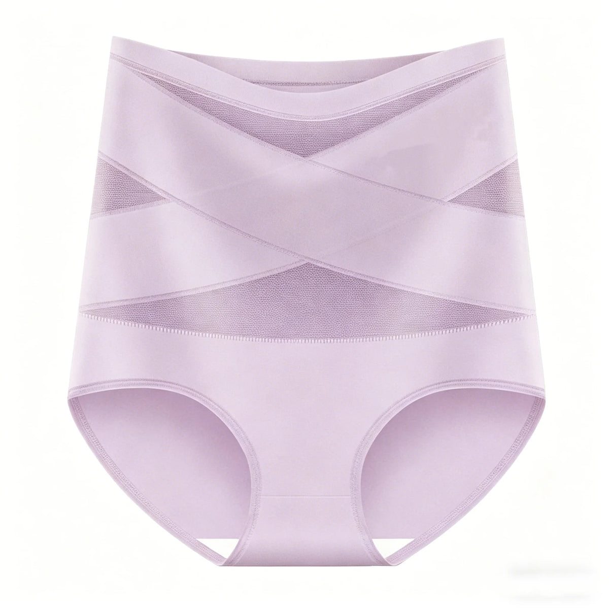 High Waist Seamless Women Brief Underwear 8 Pack Plus Size Gentle Tummy Control Waist Hip Shaping Close Fitting Shorts