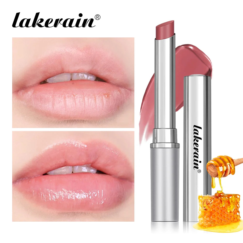 Lakerain Nearly Lipstick Lip Balm Creamy Texture Moisturizing
