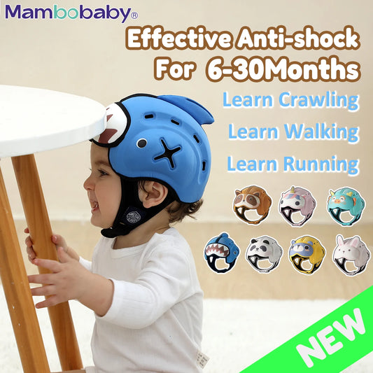 Mambobaby Safe Anti Shock Baby Helmet For Crawling Walk